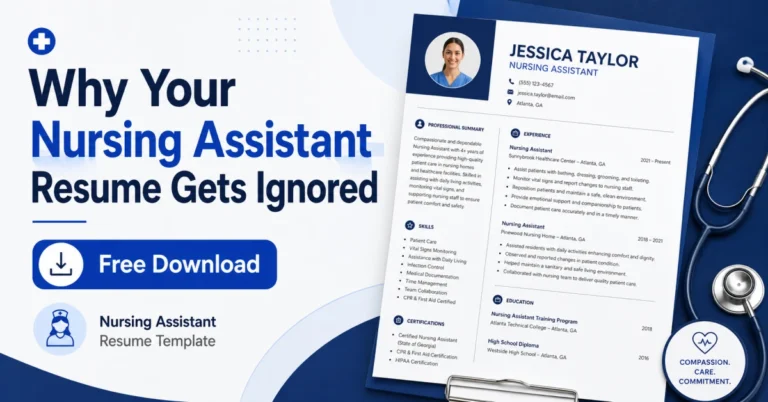 Nursing Assistant Resume