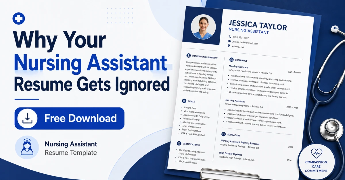 Nursing Assistant Resume