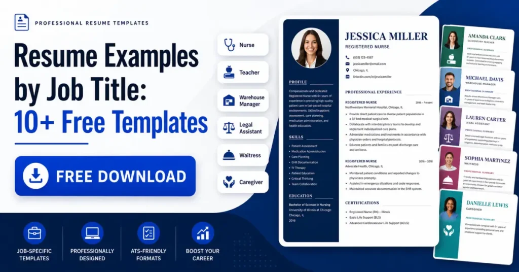 Resume Examples by Job Title