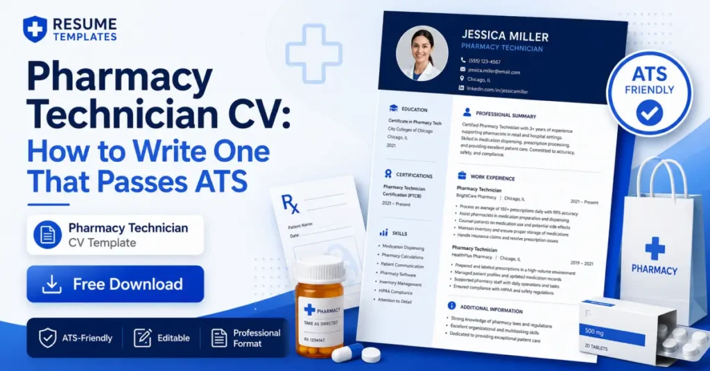 Pharmacy Technician CV